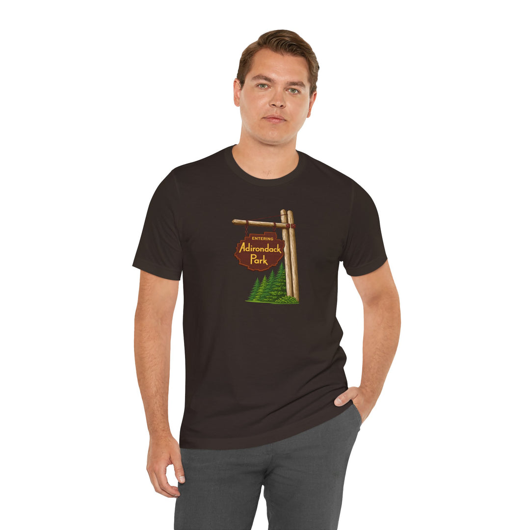 Entering Adirondack Park Sign Unisex T-Shirt