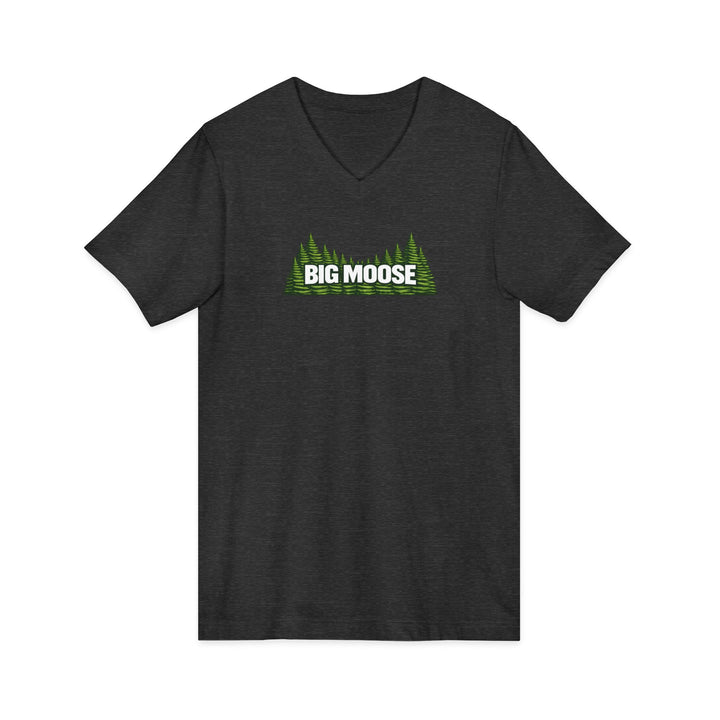 Big Moose Trees Unisex V-Neck Tee