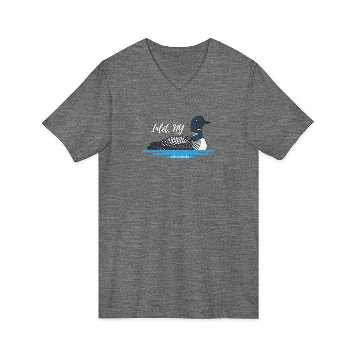 Inlet Loon Unisex V-Neck T-Shirt