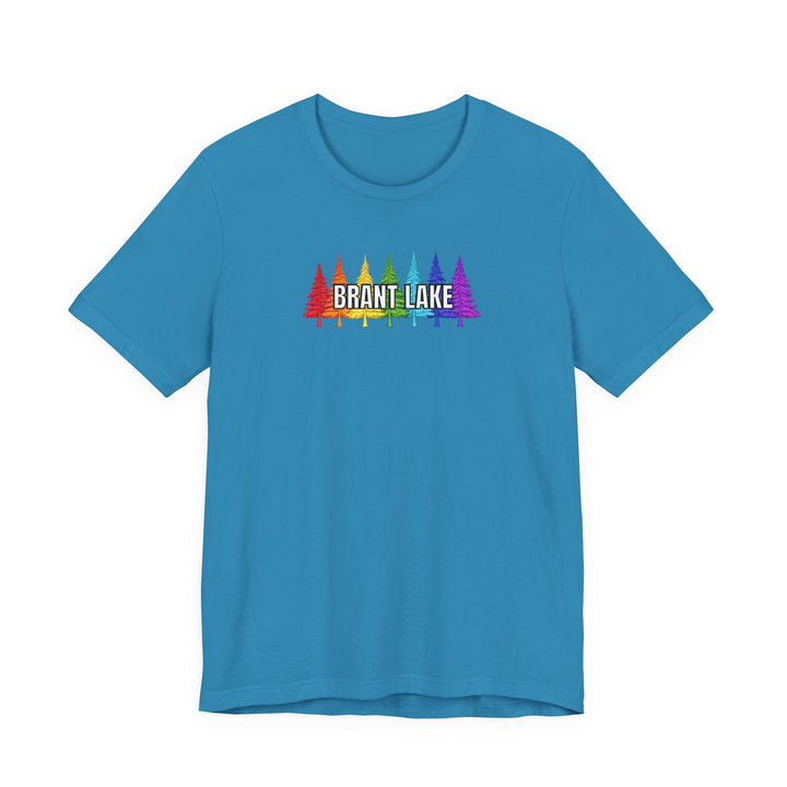 Brant Lake Rainbow Trees Tee