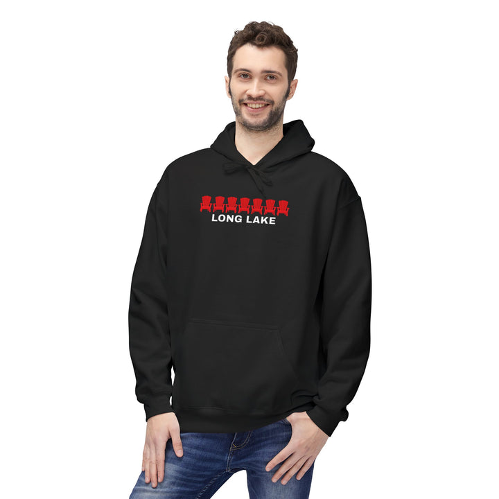 Long Lake ADK Chairs Hoodie