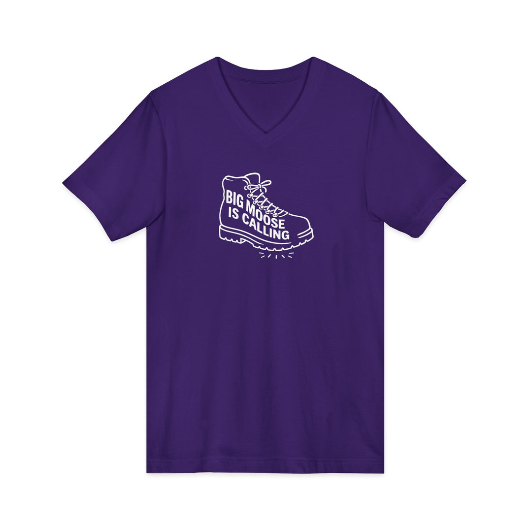 Big Moose Boot Unisex V-Neck Tee