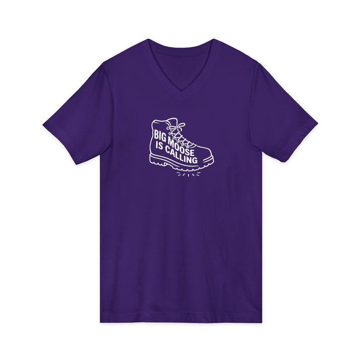 Big Moose Boot Unisex V-Neck Tee