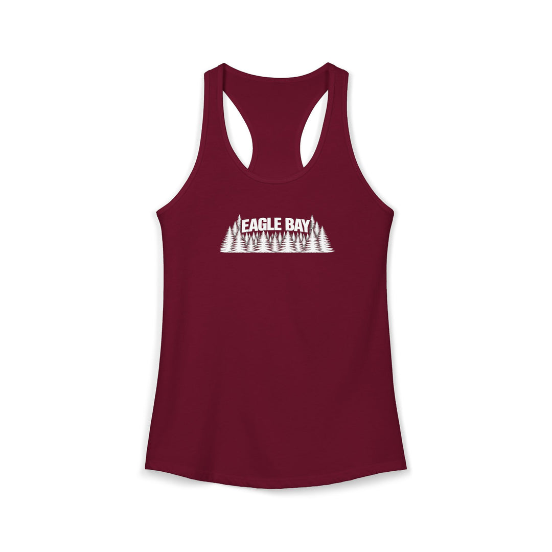 Eagle Bay Trees Ladies Racerback