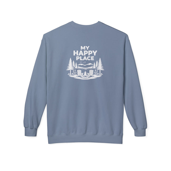 Blue Mountain Lake My Happy Place Sweatshirt