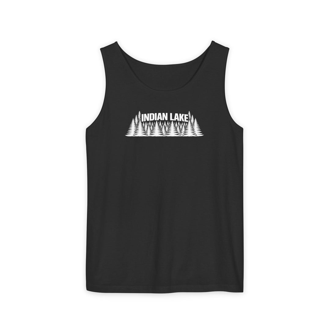 Indian Lake Unisex Tank - Trees