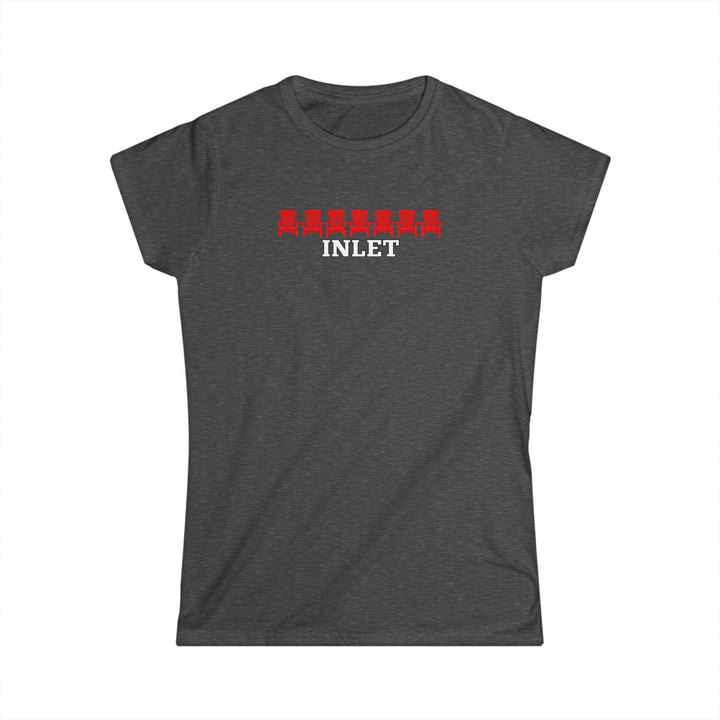 Inlet Ladies Tee - Red Chairs