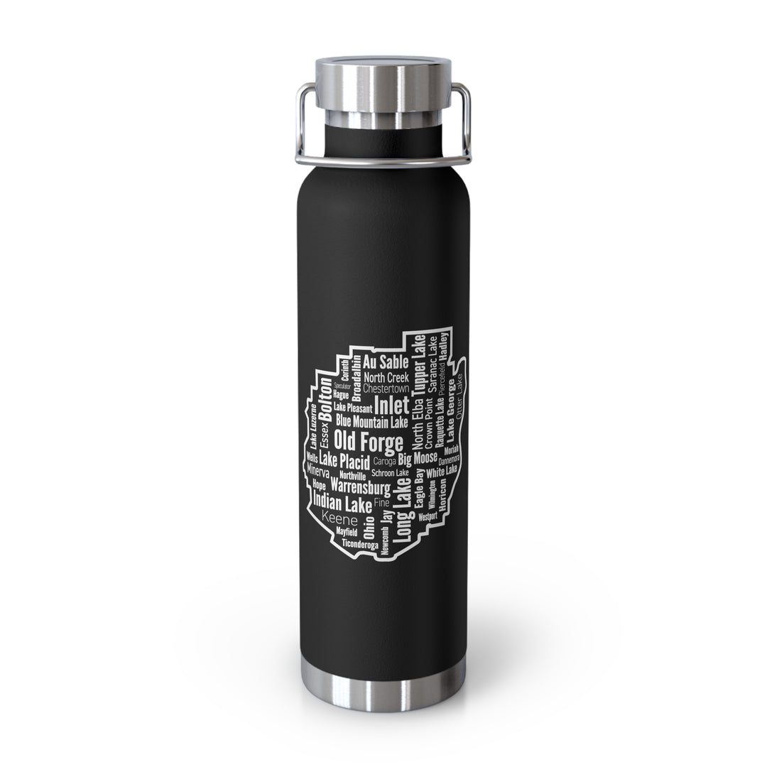 Adirondack Towns Copper-Lined Water Bottle