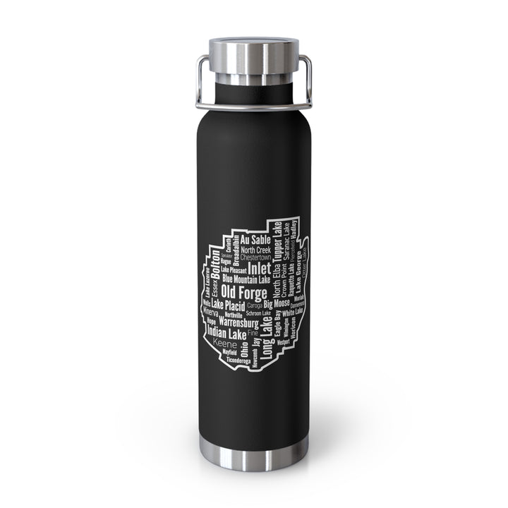 Adirondack Towns Copper-Lined Water Bottle