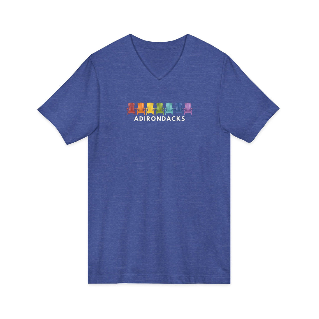 Adirondack Rainbow Chairs Unisex V-Neck