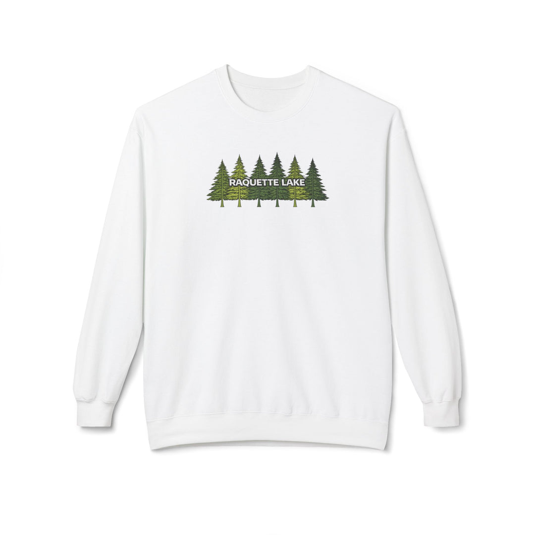 Raquette Lake Sweatshirt - Pine Trees