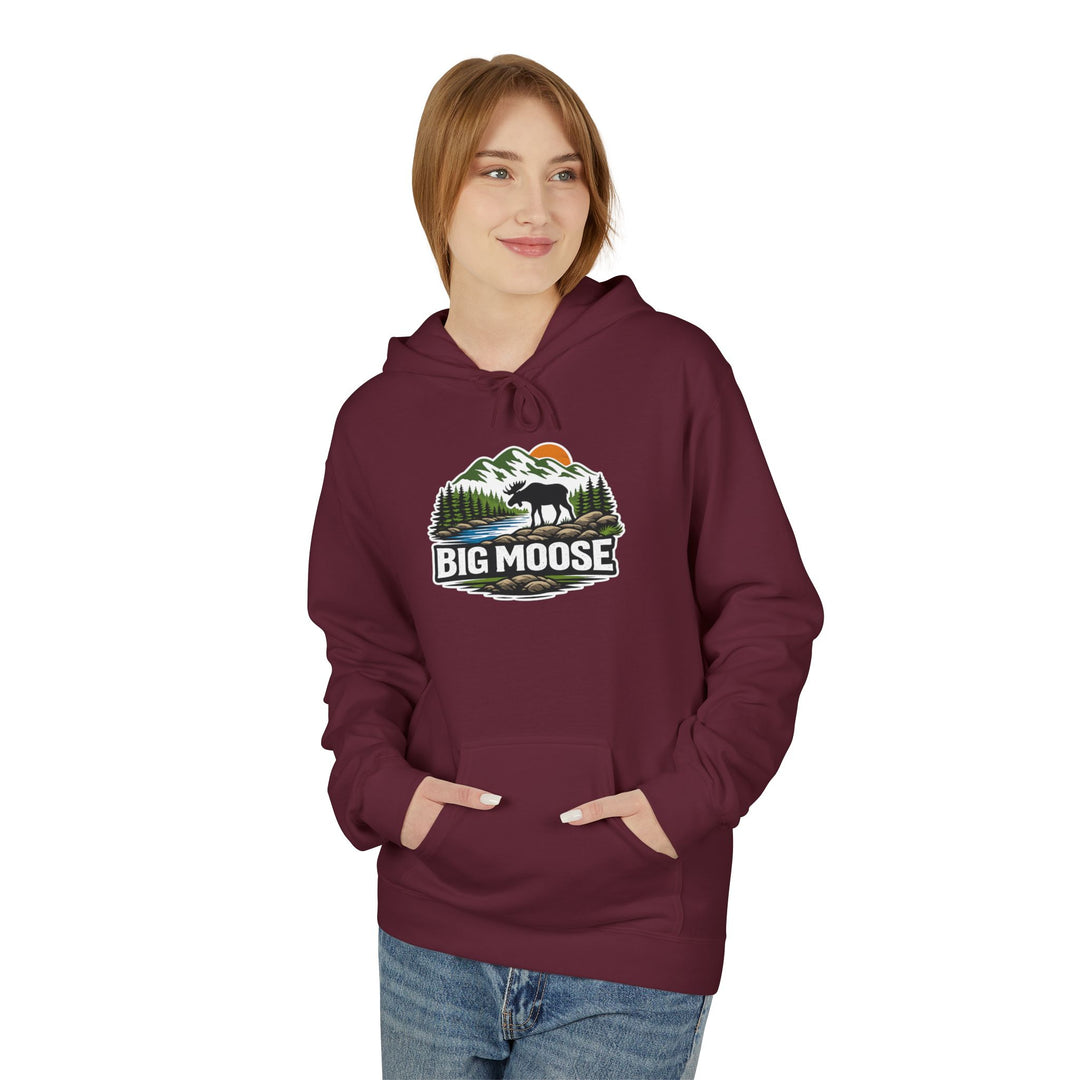 Big Moose Sunset Hoodie