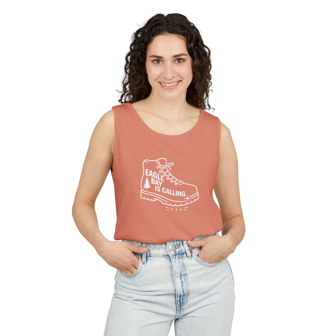 Eagle Bay is Calling Unisex Tank