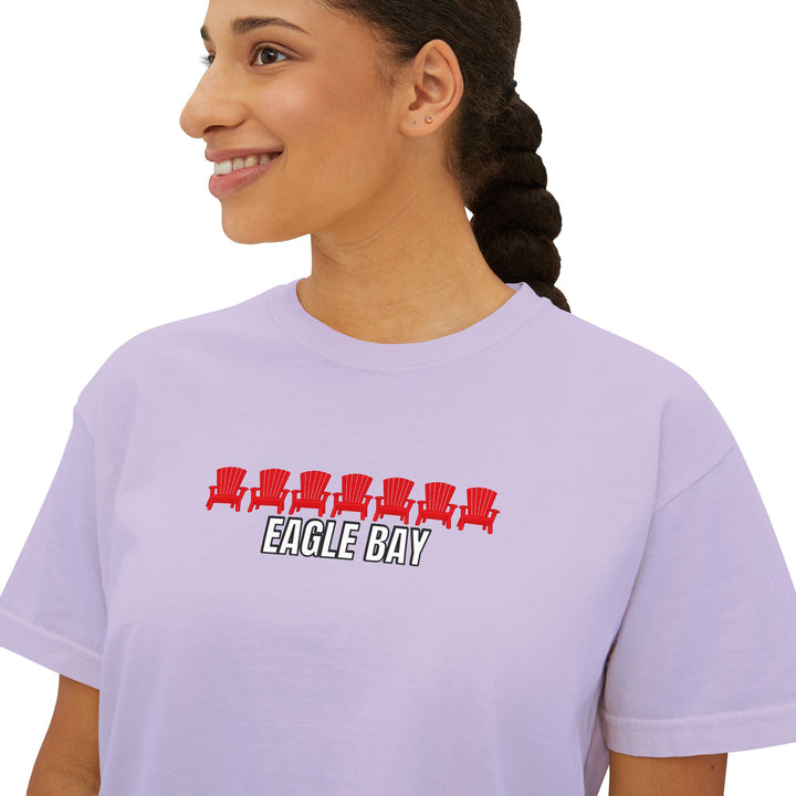 Eagle Bay Ladies Boxy Tee - ADK Chairs