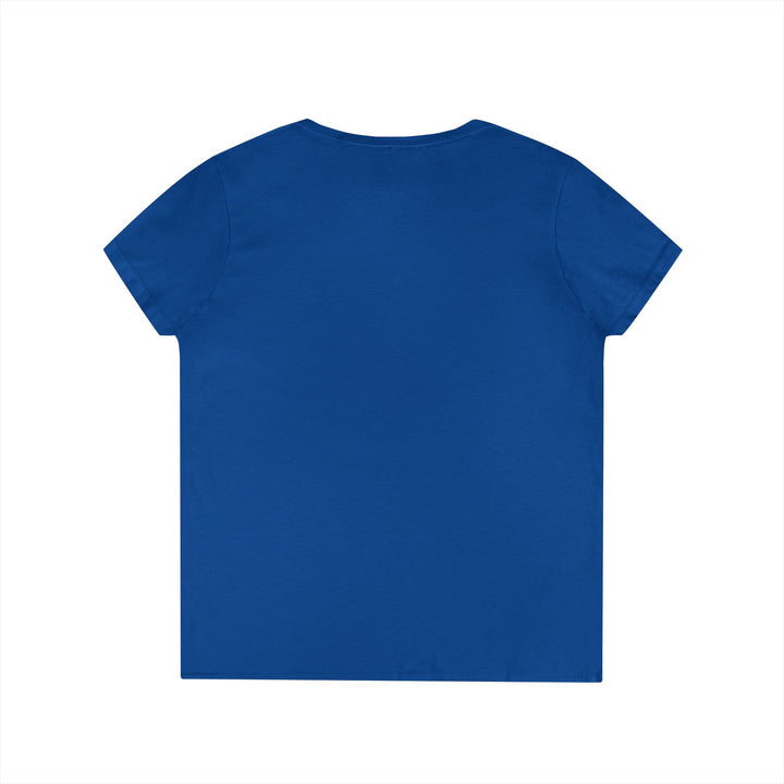 Inlet Ladies V-Neck T-Shirt - Red Chairs