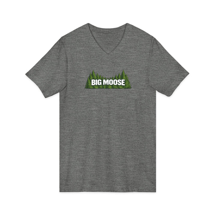 Big Moose Trees Unisex V-Neck Tee