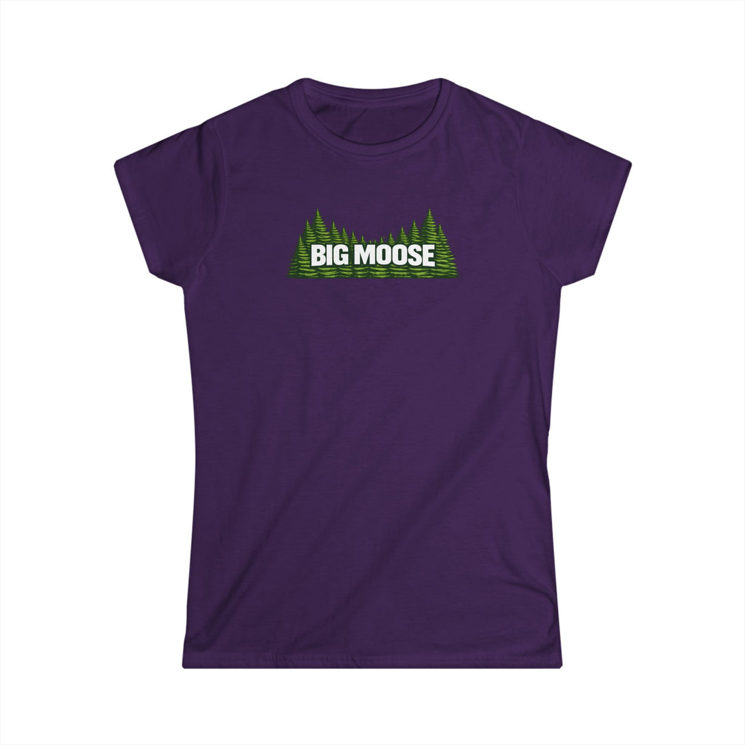Big Moose Trees Ladies Tee