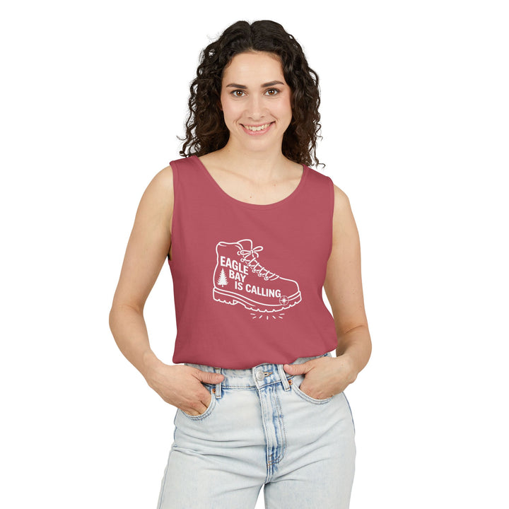 Eagle Bay is Calling Unisex Tank