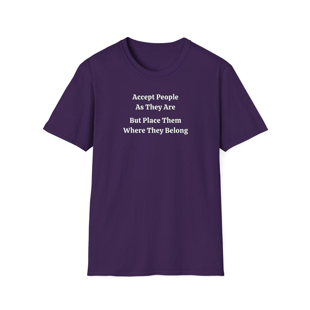 Accept People  Unisex T-Shirt