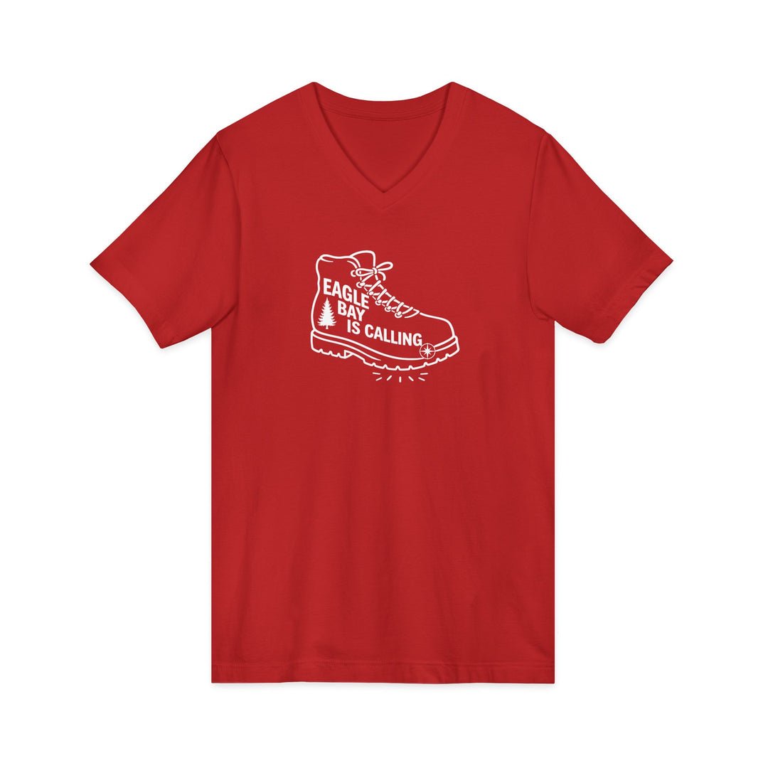 Eagle Bay is Calling Unisex V-Neck T-Shirt