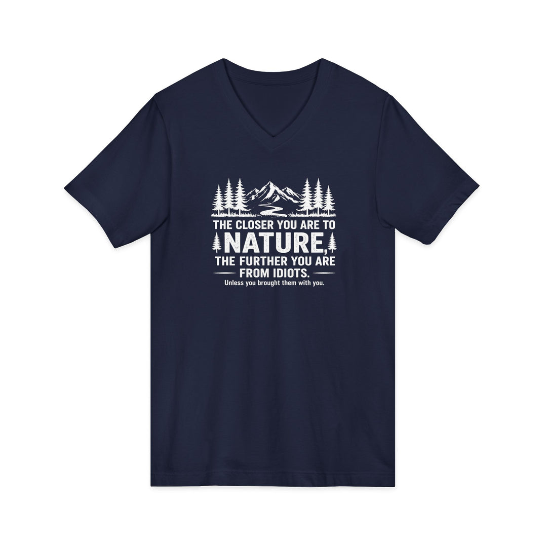 Nature-Idiots Unisex V-Neck