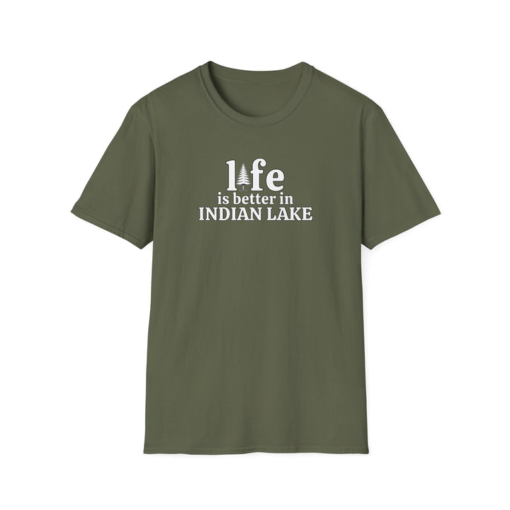 Life is Better in Indian Lake Unisex T-Shirt