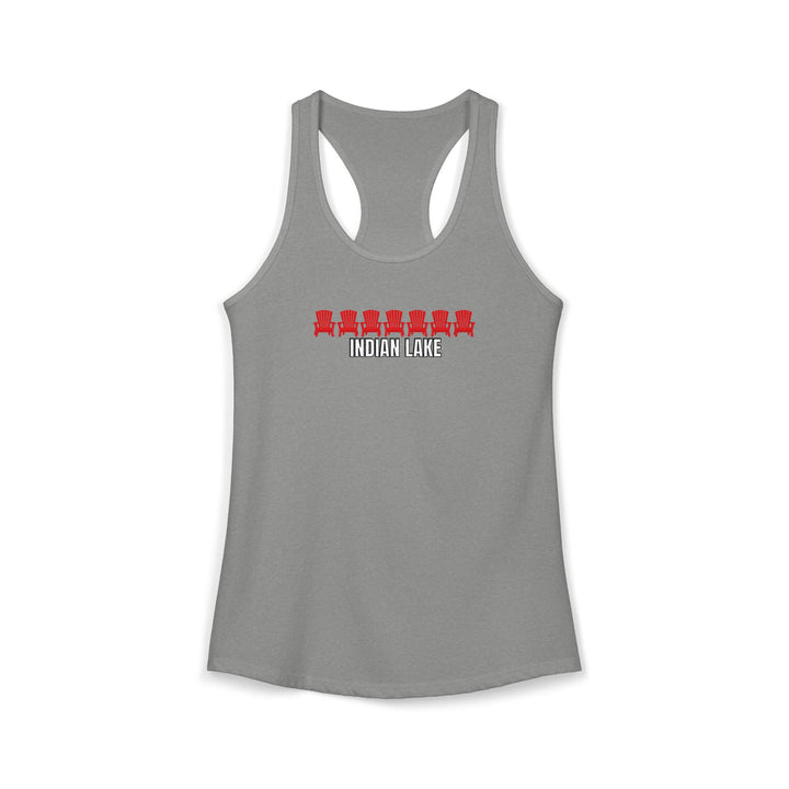 Indian Lake Ladies Racerback - ADK Chairs
