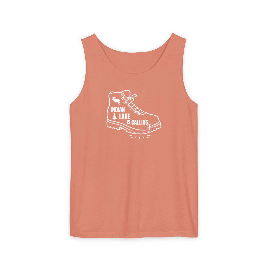 Indian Lake is Calling Unisex Tank