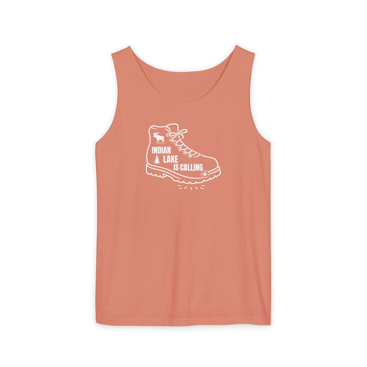 Indian Lake is Calling Unisex Tank