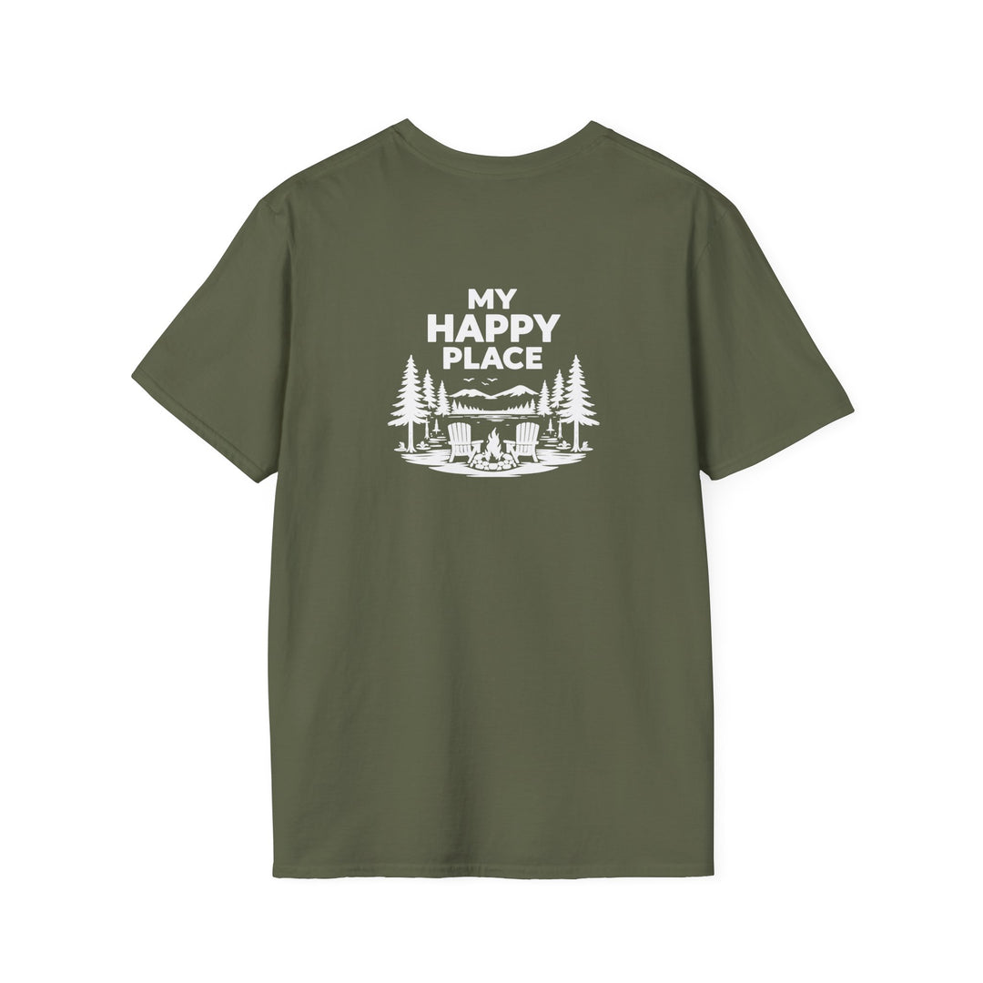 Raquette Lake Unisex T-Shirt - My Happy Place