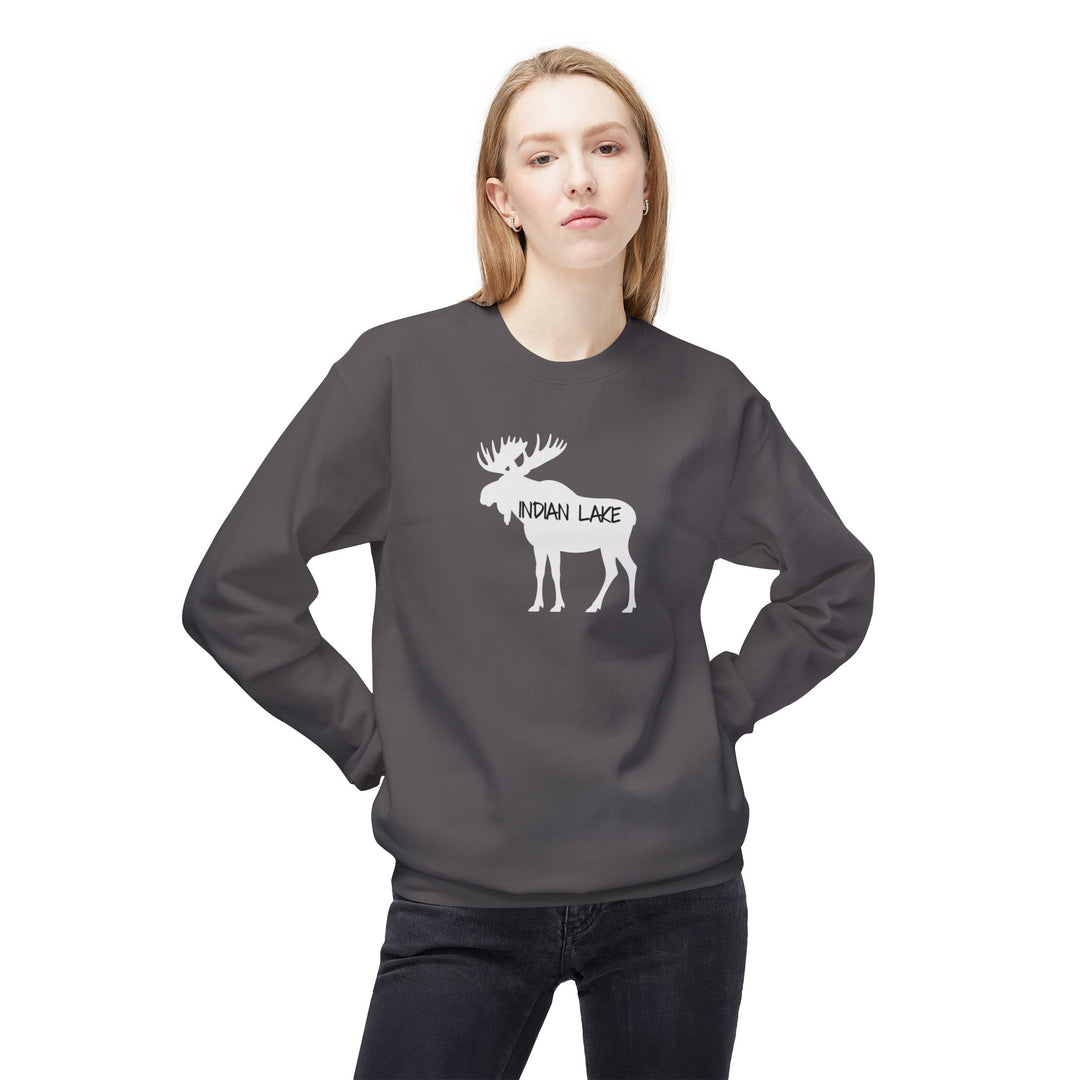 Indian Lake Sweatshirt - Moose