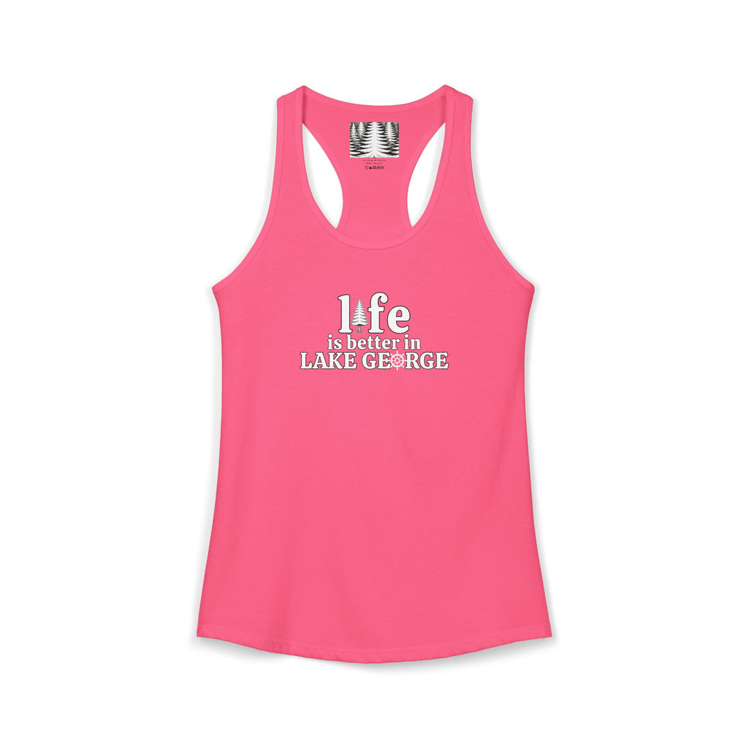 Life is Better in Lake George Racerback Tank