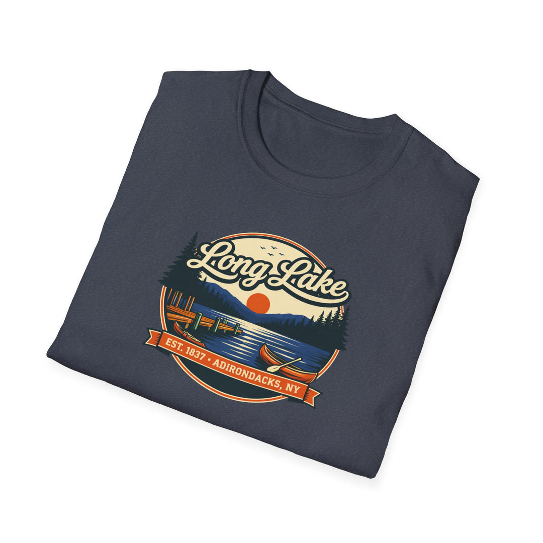 Long Lake Sunset Unisex T-Shirt