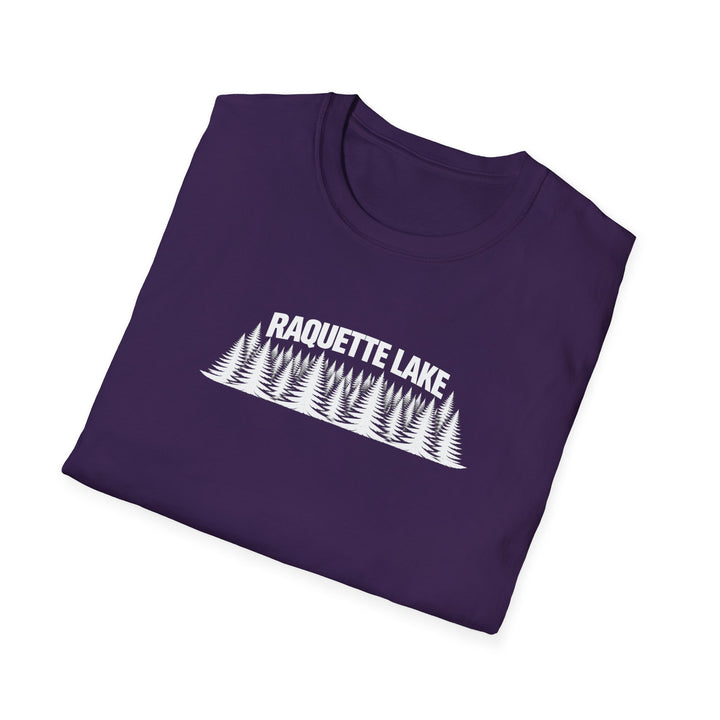 Raquette Lake Unisex T-Shirt - Trees