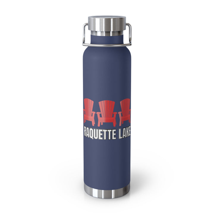 Raquette Lake Adirondack Chairs 22oz Insulated Water Bottle