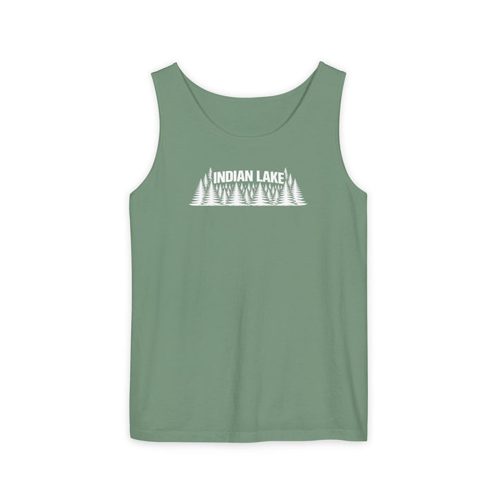 Indian Lake Unisex Tank - Trees