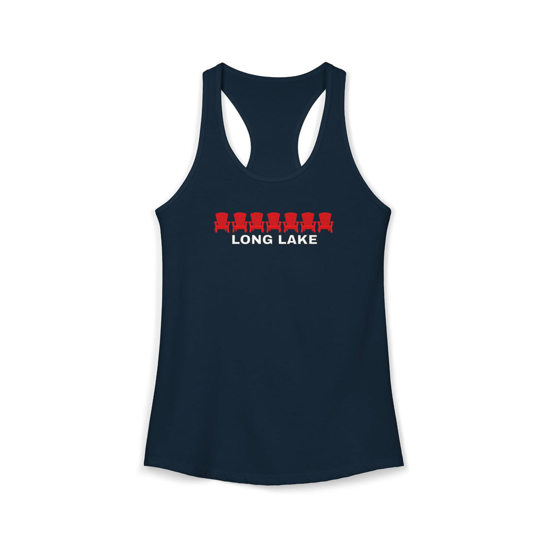Long Lake ADK Chairs Ladies Racerback