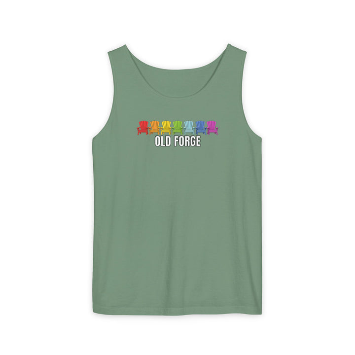 Old Forge Rainbow Chairs Unisex Tank