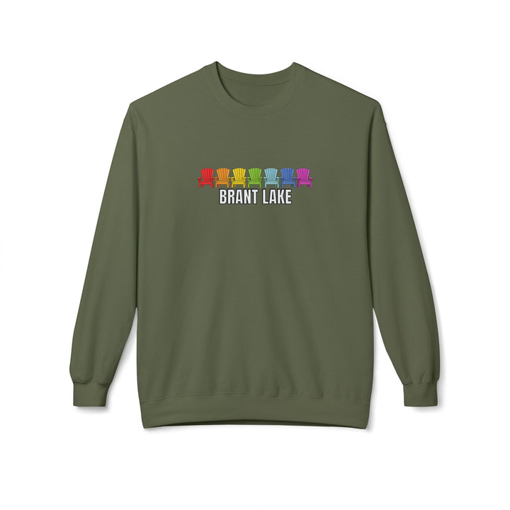 Brant Lake Sweatshirt - Rainbow Chairs