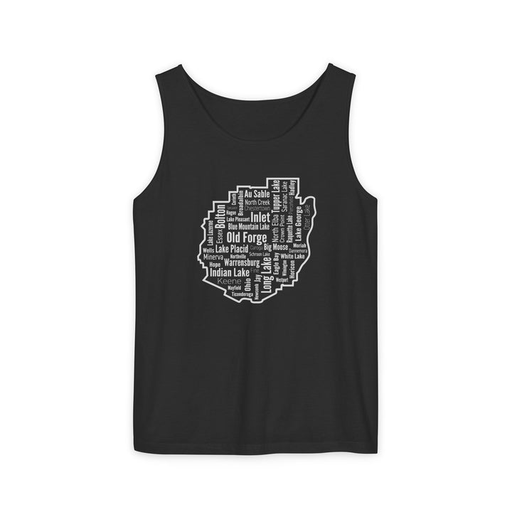Adirondack Towns Unisex Tank