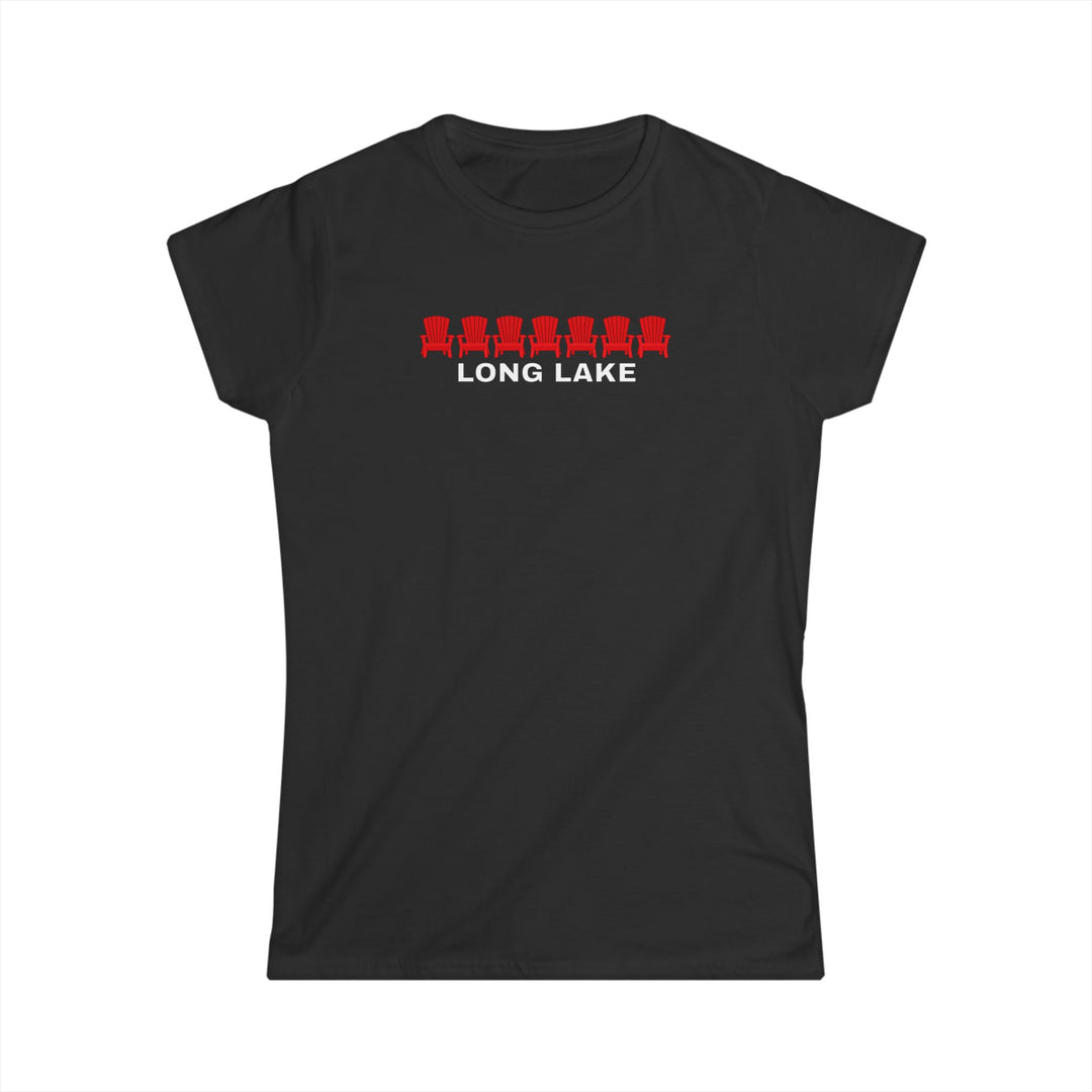 Long Lake ADK Chairs Ladies Tee