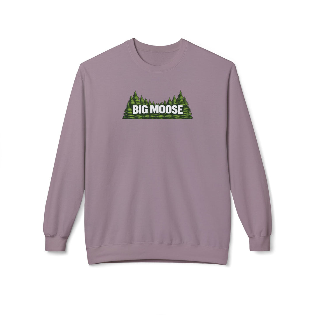 Big Moose Trees Sweatshirts