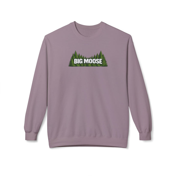 Big Moose Trees Sweatshirts