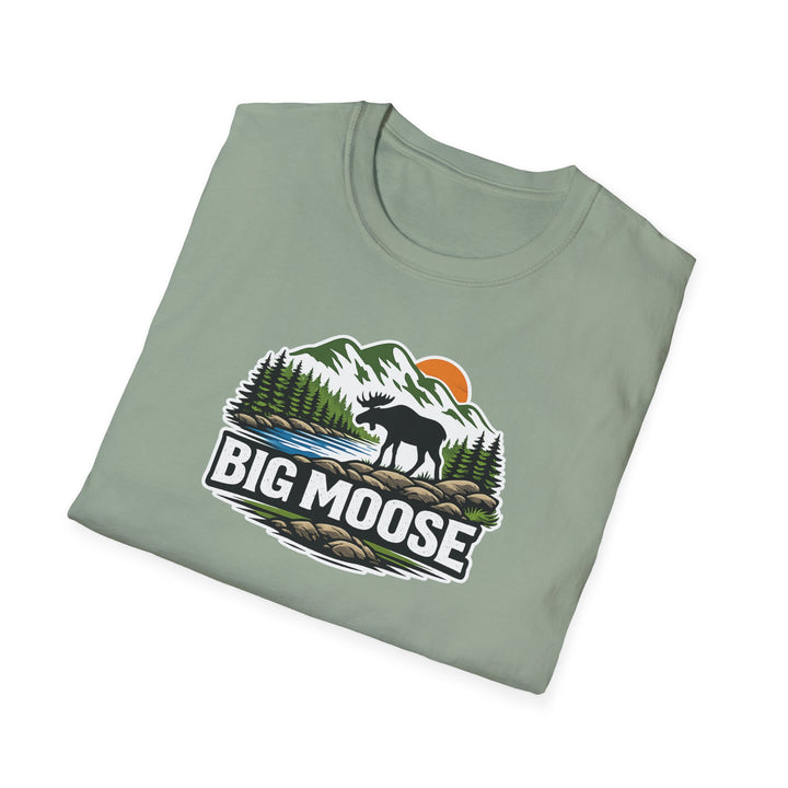 Big Moose Sunset Unisex T-Shirt