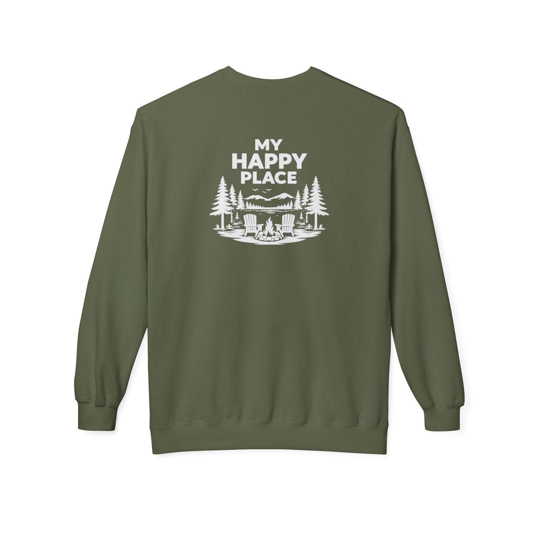 Big Moose My Happy Place Sweatshirt