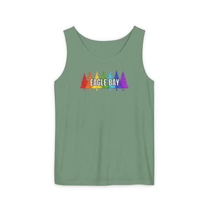Eagle Bay Unisex Tank - Rainbow Trees