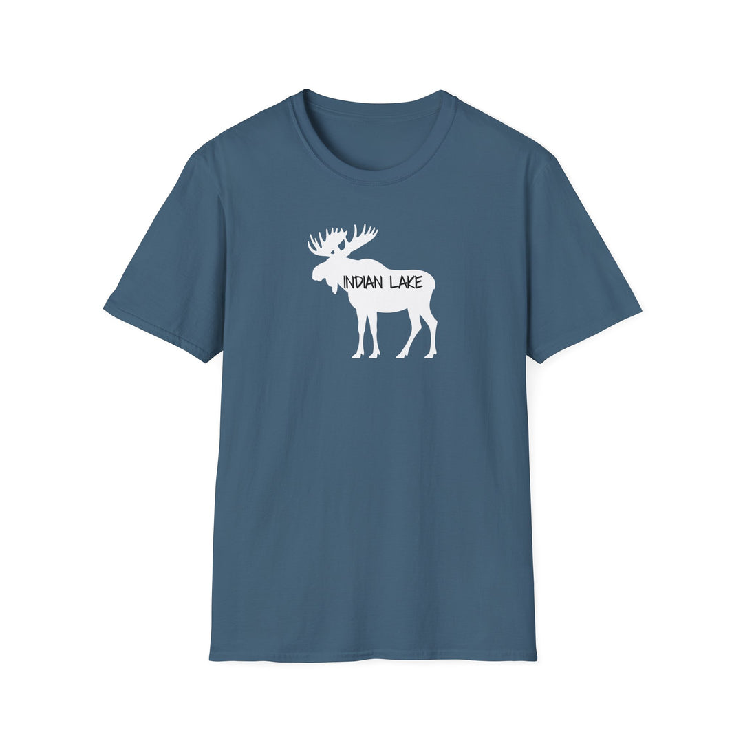 Indian Lake Unisex T-Shirt - Moose