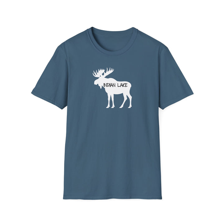 Indian Lake Unisex T-Shirt - Moose