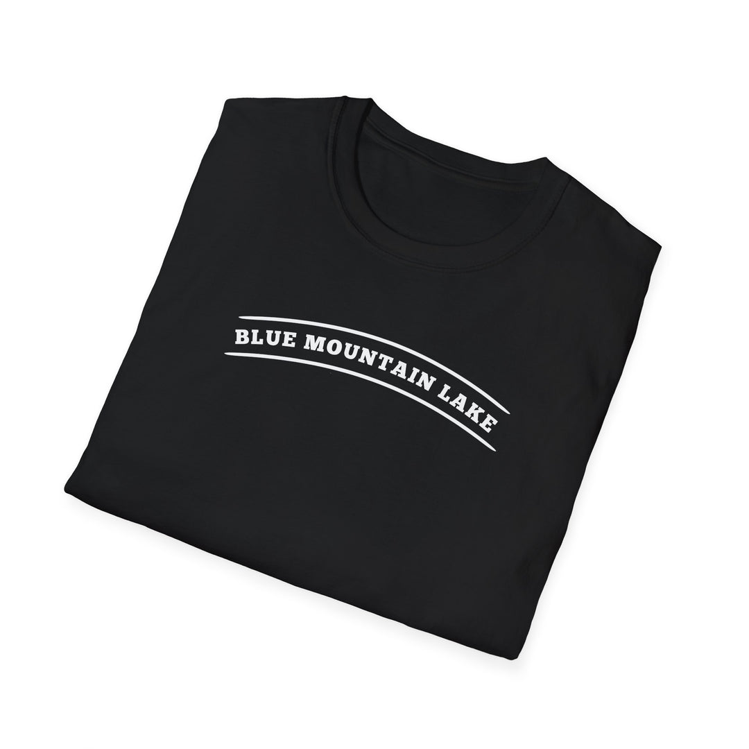 Blue Mountain Lake My Happy Place Unisex T-Shirt
