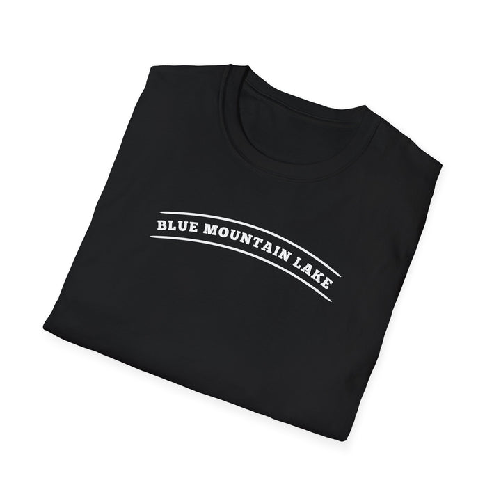 Blue Mountain Lake My Happy Place Unisex T-Shirt